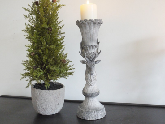 Stag Candle Holder (L)