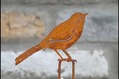 Set Of 6 Rusty Mini Stakes