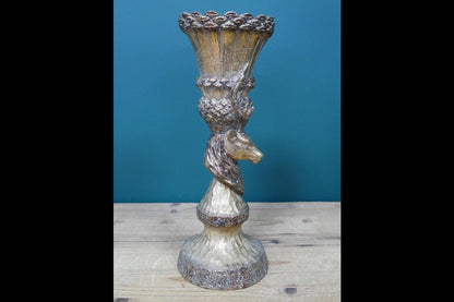 Stag Candle Holder