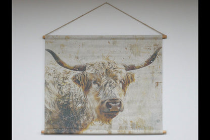 Canvas Wall Art -  Cow