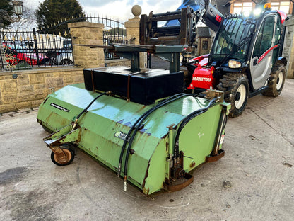 DATUM DIRT MASTER DMX240 2.4 METRE HYDRAULIC SWEEPER COLLECTOR WITH WATER TANK