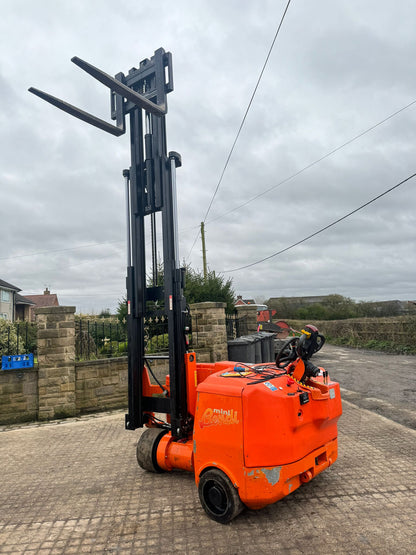 2018 BENDI AISLE MASTER MINI FORKLIFT TRUCK