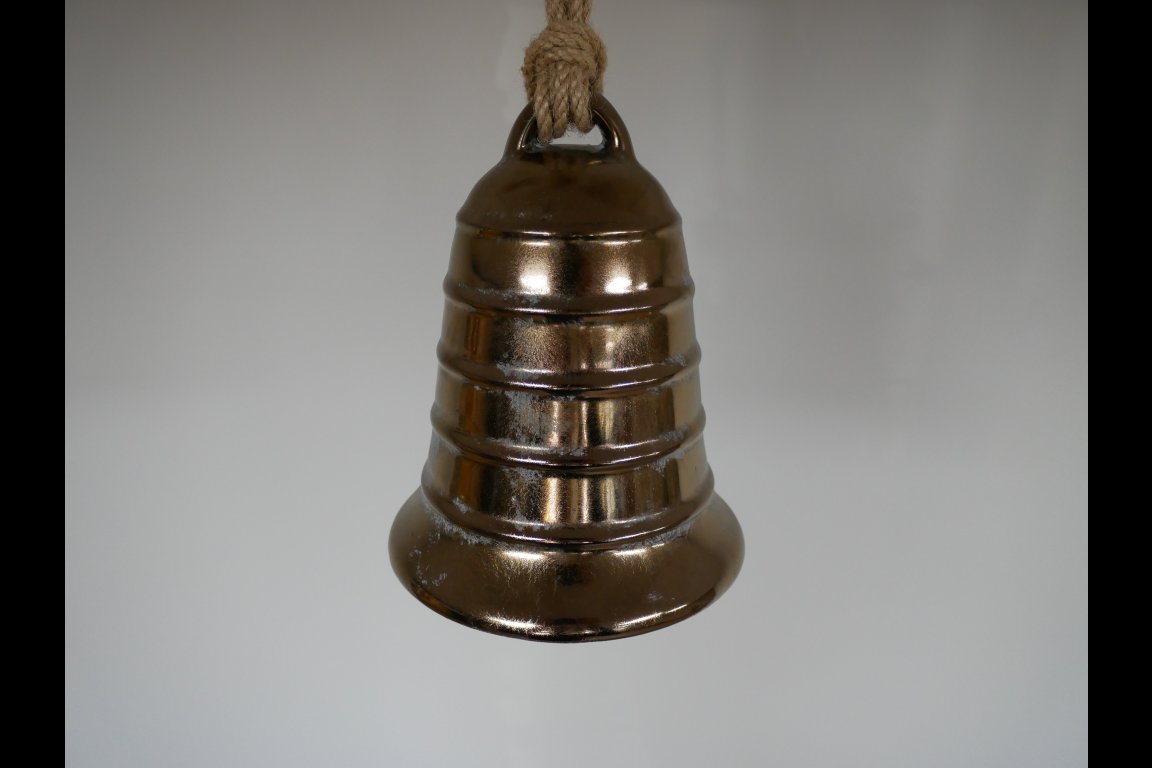 Gold ceramic Bell - Small