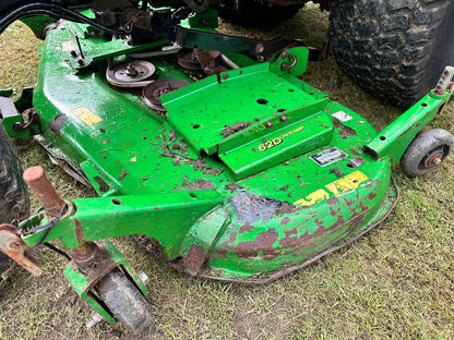 2013 JOHN DEERE 2720 27HP TRACTOR WITH 62” MID MOUNTED DECK AND REAR HIGH TIP COLLECTOR