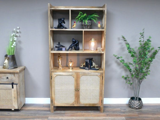 Rattan Display Shelves