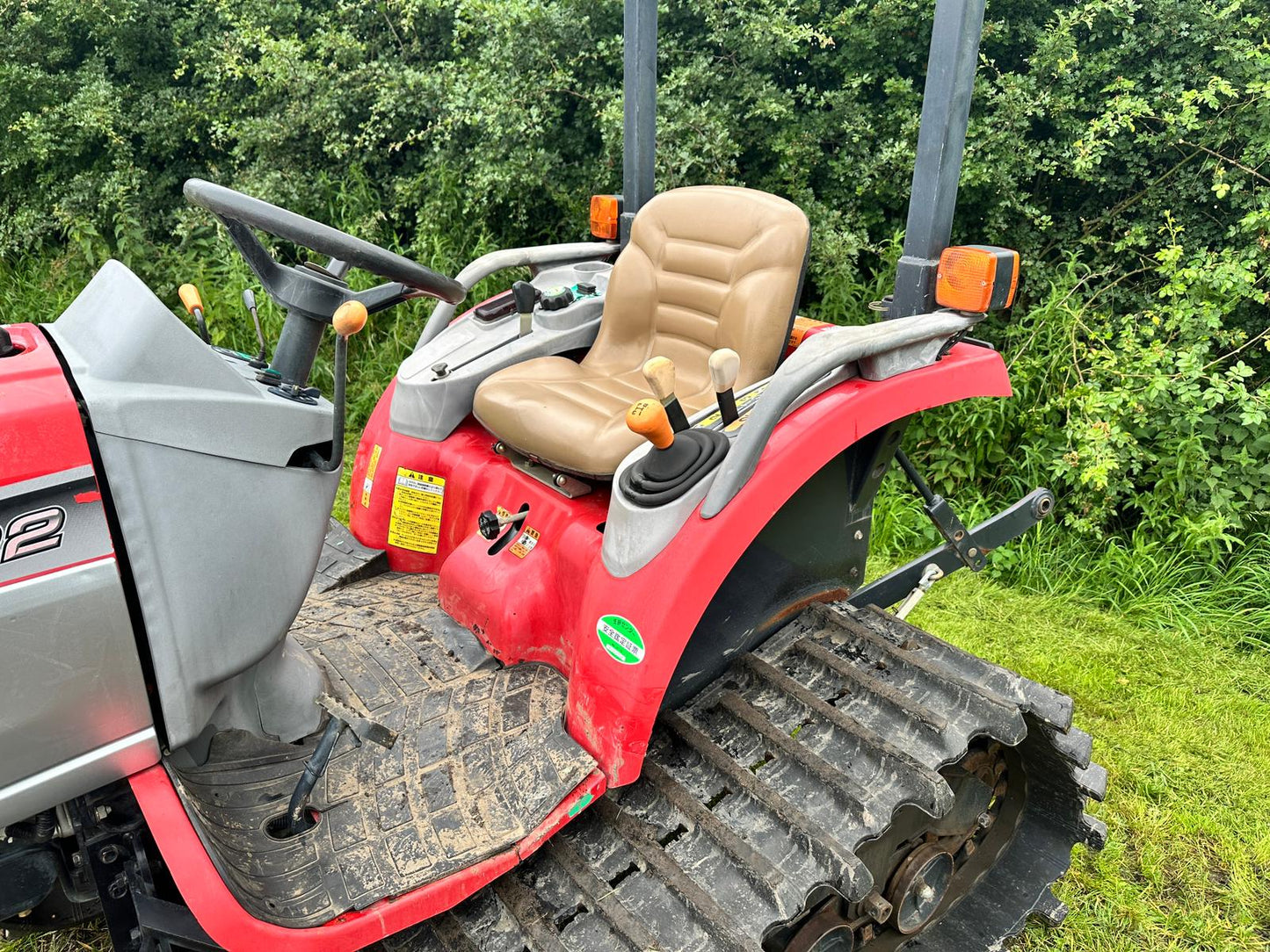 YANMAR CT122 22HP COMPACT TRACKED CRAWLER TRACTOR