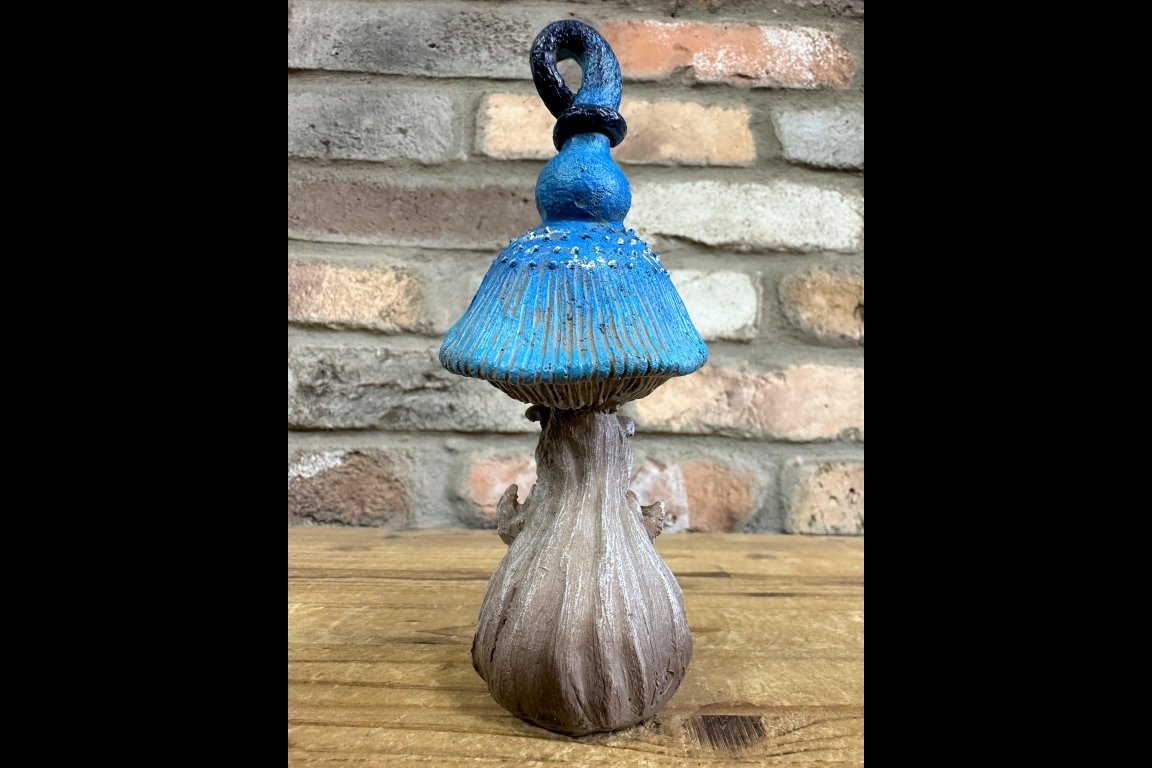 Set Of Four Mushroom People