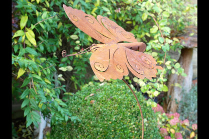 Rusty Butterfly Stake