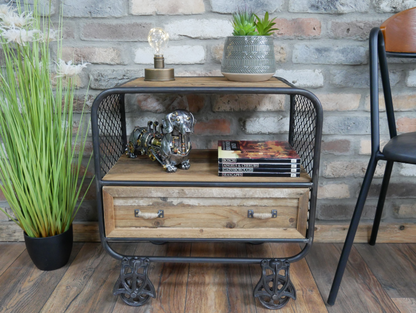 Rustic Industrial Cabinet