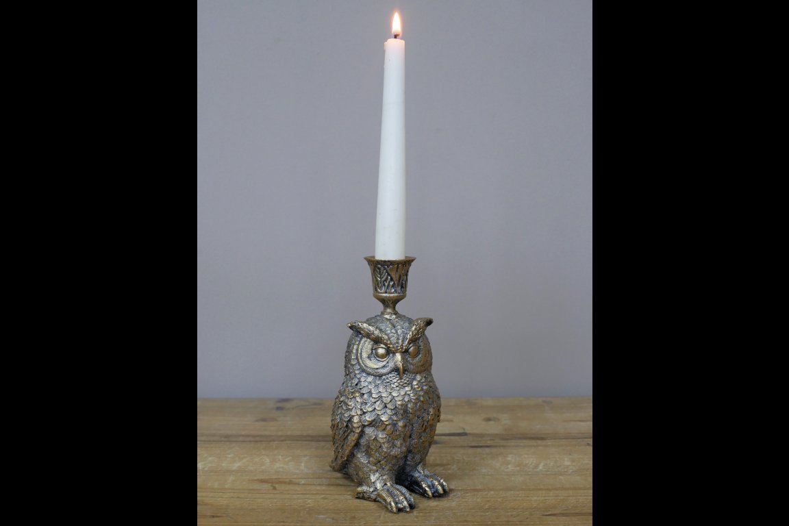 Owl Candle Holder