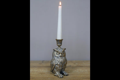 Owl Candle Holder