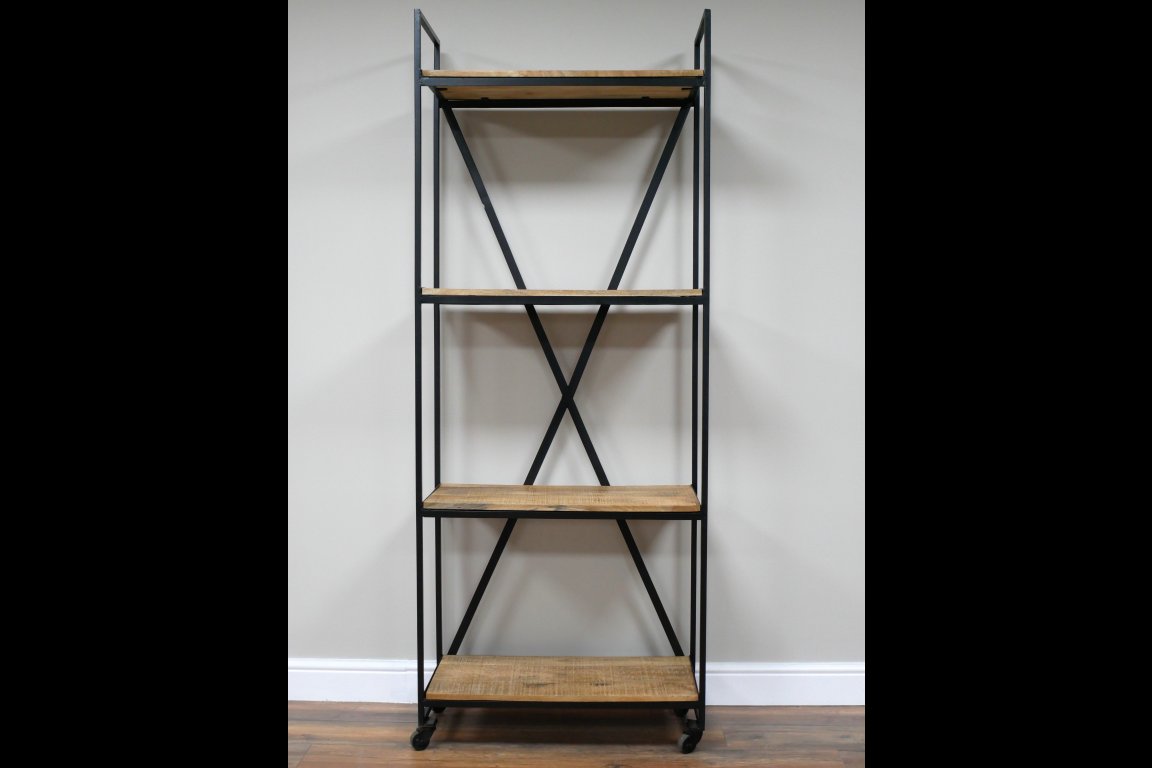 Industrial Shelves on Wheels