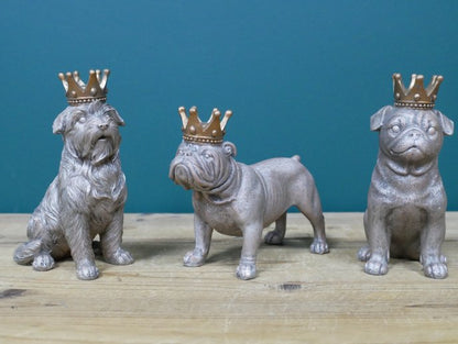 Set Of Three Dogs