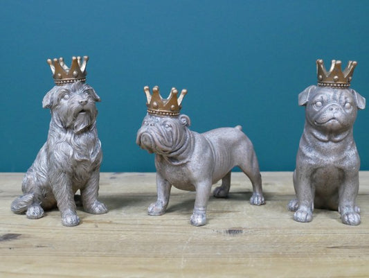Set Of Three Dogs