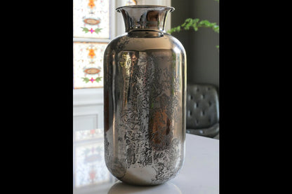 Aluminium Vase - Small (Silver)