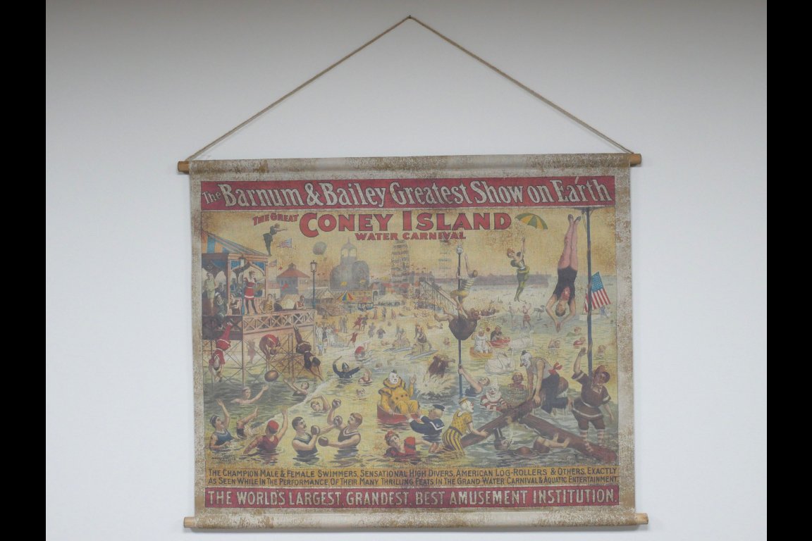 Canvas Wall Art - Coney Island