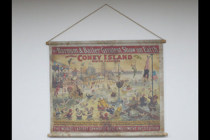 Canvas Wall Art - Coney Island