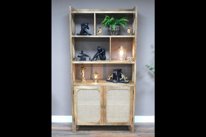 Rattan Display Shelves