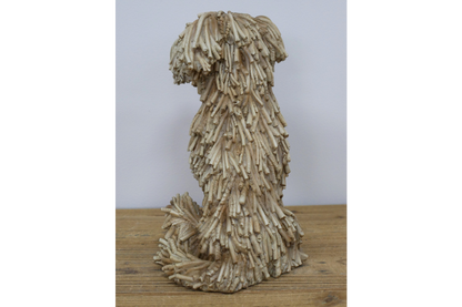 Sitting Shaggy Dog