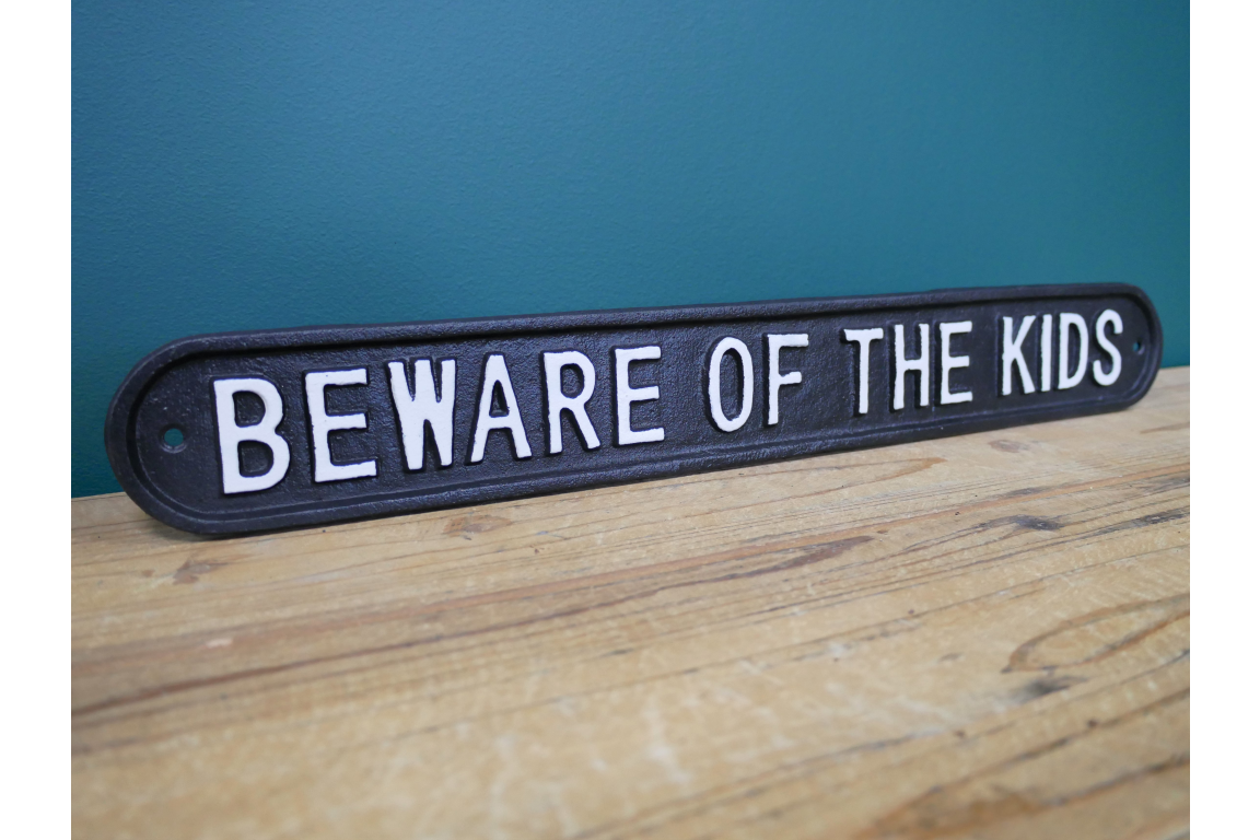 Sign - Beware Of The Kids