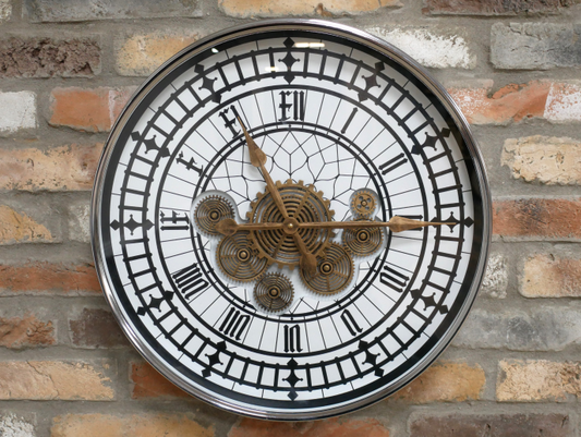 Clock With Cogs