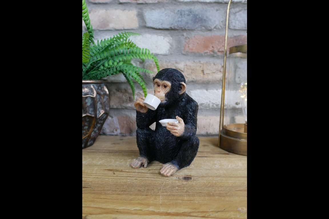 Cup Of Tea Monkey
