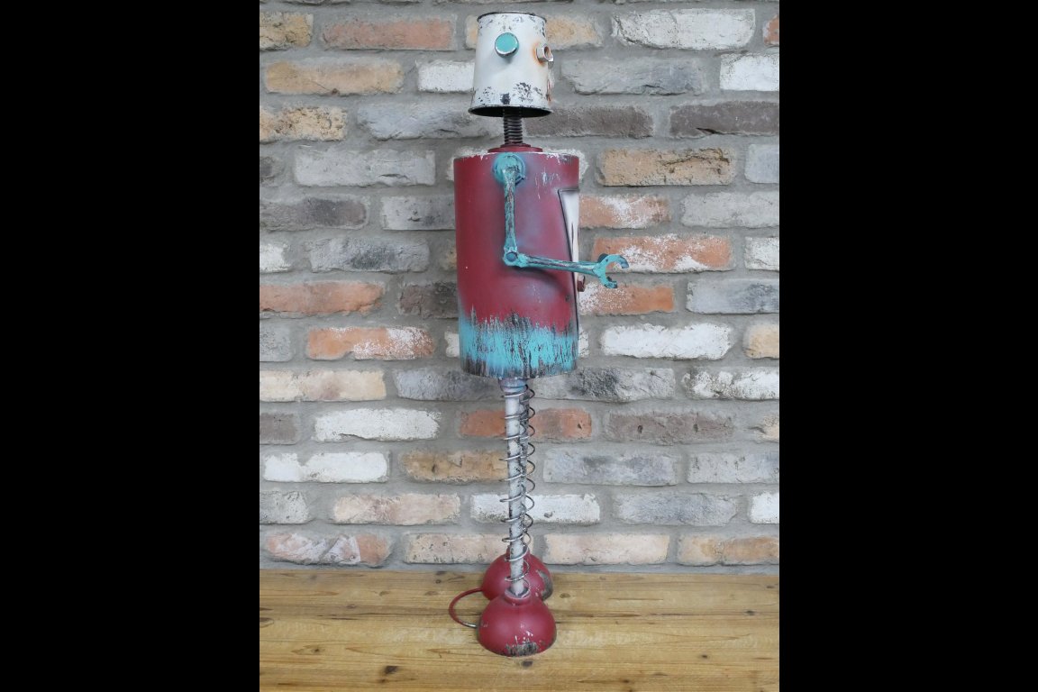 Tall Metal Robot
