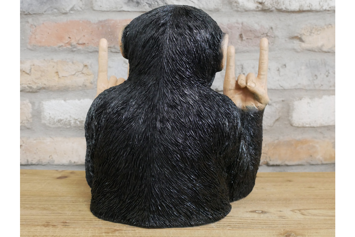 Rock n Roll Monkey Headphone Holder