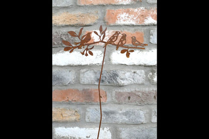 Rusty Bird Stake