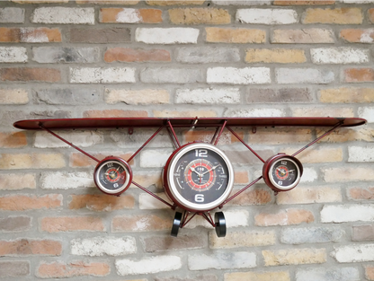 Aeroplane Clock / Shelf