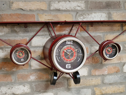 Aeroplane Clock / Shelf