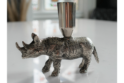 Rhino Candle Holder