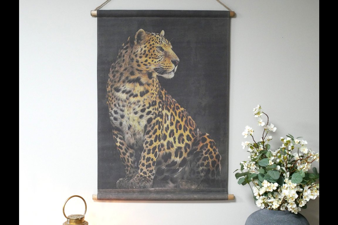 Canvas Wall Art - Leopard