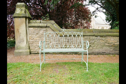 Pistachio Button Bench