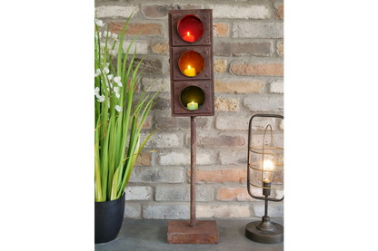 Traffic Light Candle Holder