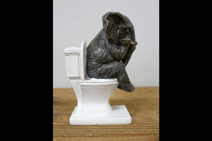 Elephant On The Loo