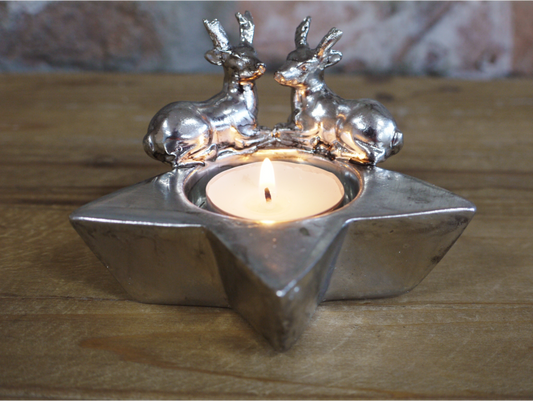 Stag Candle Holder