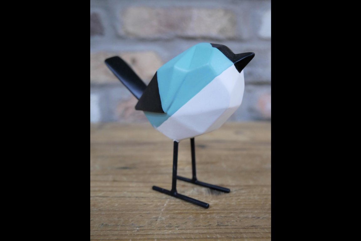 Set Of 4 Geometric Birds