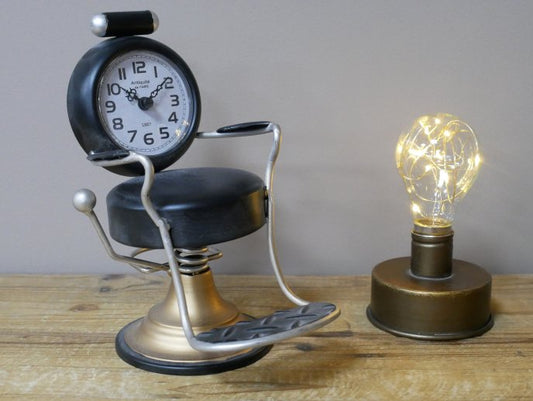 Barbers Chair Clock