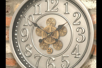 Clock With Cogs