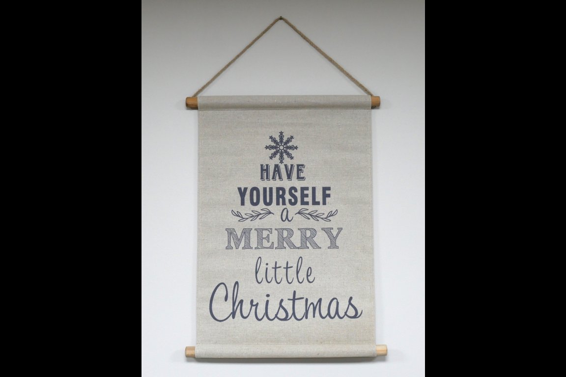 Canvas Wall Art - Merry Christmas