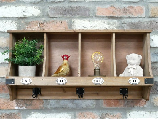 Wall Unit With Hooks
