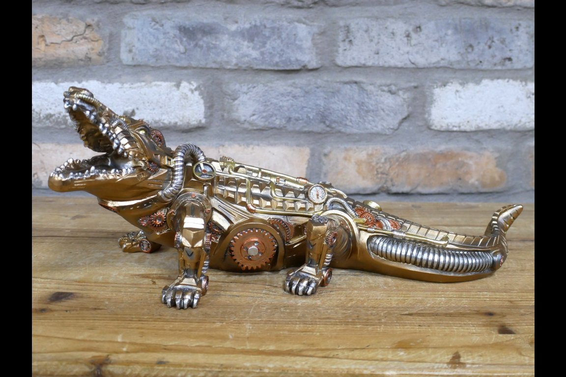 Steampunk Crocodile