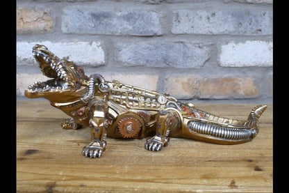 Steampunk Crocodile