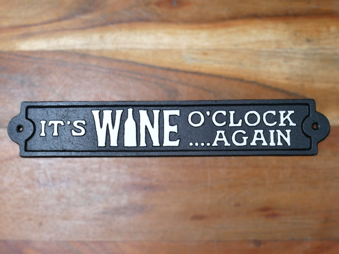 Sign - Wine O'clock