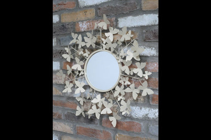 Butterfly Mirror - Cream