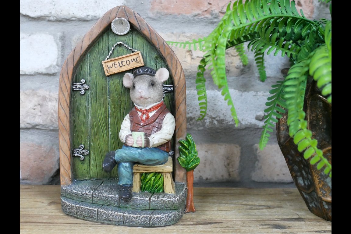 Mouse Door - Solar Light