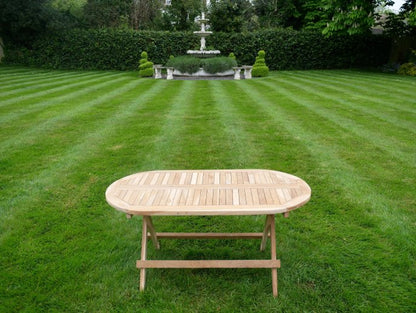 Folding Oval Table