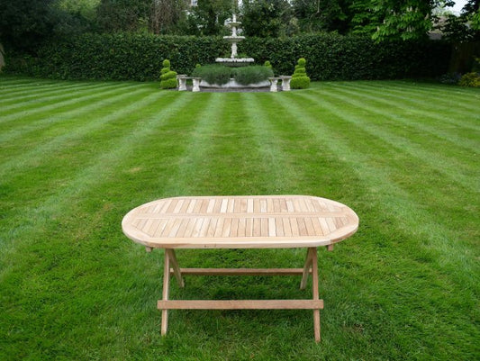 Folding Oval Table
