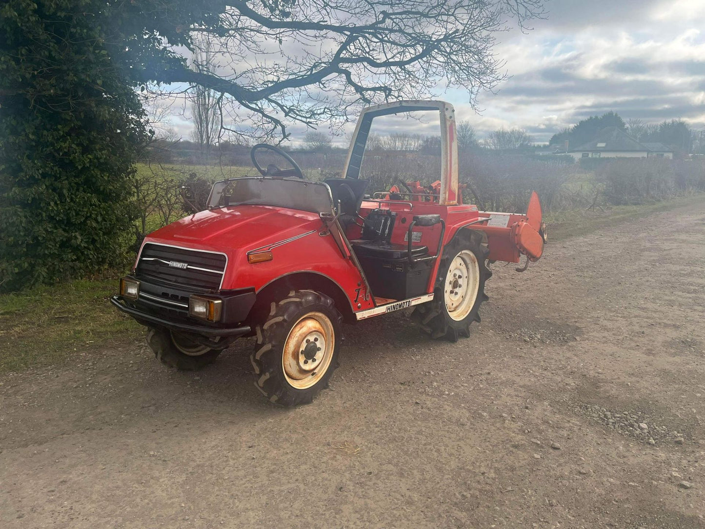 HINOMOTO JT1 4WD COMPACT TRACTOR WITH 4FT ROTAVATOR